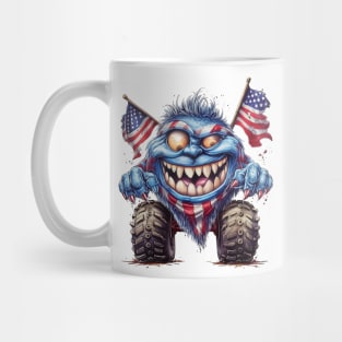 4th of July Monster Truck #5 Mug